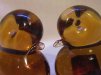 Small Matching Set ~ Art Glass ~ Birds