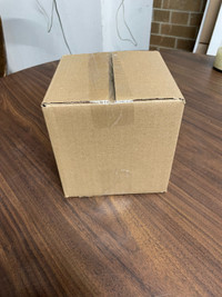 New Cardboard Box - 6x6x6 - Large Quantity