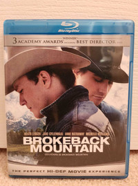 BROKEBACK MOUNTAIN BLU RAY DVD 