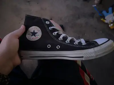 converse shoes- black, View more