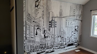 Wallpaper Installation and Mural Installation 