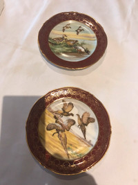 Antique Limoges decorative plates 