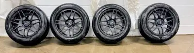 Tires: 225/60 R16 225, Fits a 16-inch rim RIMS: Klasse Motorsport 5-lug bolt pattern Multi-spoke mes...