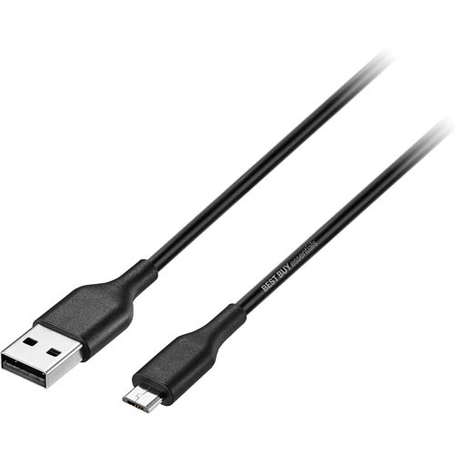 Best Buy Essentials: 0.9m (3 ft.) Micro USB/USB-A in Cables & Connectors in Burnaby/New Westminster