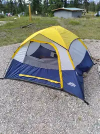 Dome tent & sleeping bags