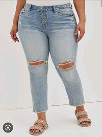 Torrid NEW STOVEPIPE STRAIGHT CLASSIC JEAN - Size 14 (16 too)