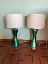 2 table lamps from Ashley furniture 