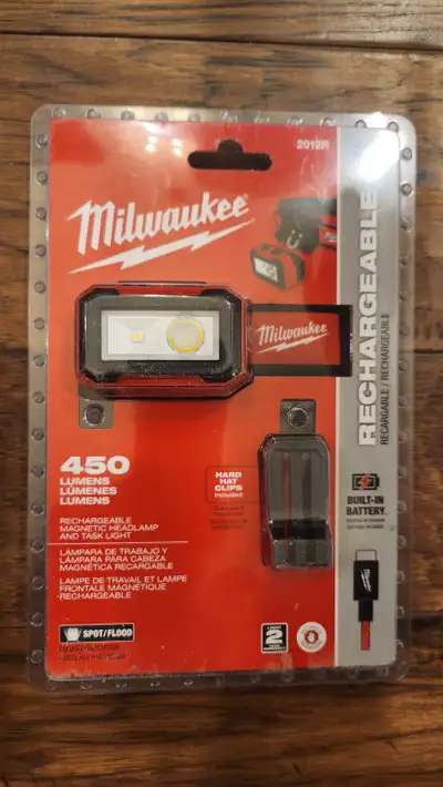 Milwaukee 450 Lumens Rechargeable Magnetic Headlamp 2012R (New), View more