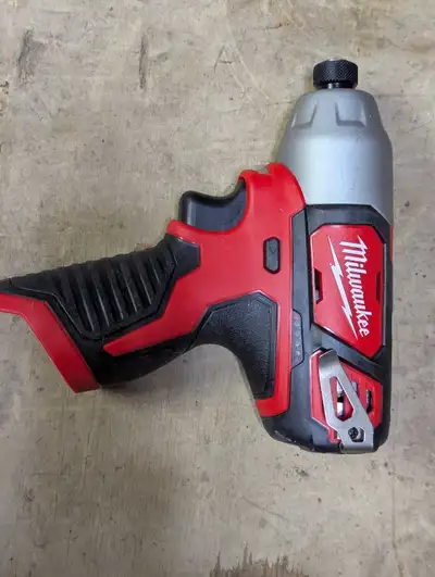 Milwaukee Tool M12 12V Lithium-Ion Cordless 1/4 inch Hex Impact (Tool Only) Model # 2462-20 in excel...
