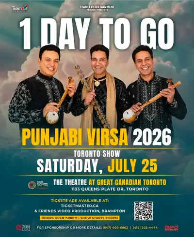 Punjabi Virsa 2026 Toronto Show - 2 tickets, View more