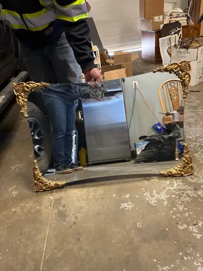 Gold Framed Mirror, View more
