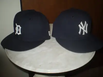 2 NEW ERA ( NEVER USED ) NY / D Official On Field Caps 59/Fifty, View more