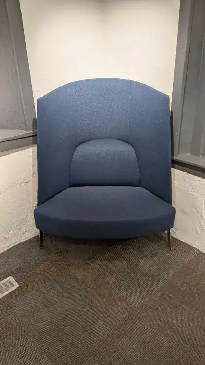 Teknion Fractals Lounge Chair Privacy Back, View more