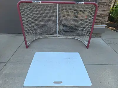 EZ Goal Hockey Net Regulation Size Great for year round use Curved pro style frame and top shelf 2"...