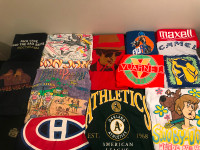 Vintage shirt lot . 80s , 90s, early 2000. only 5$ and up.