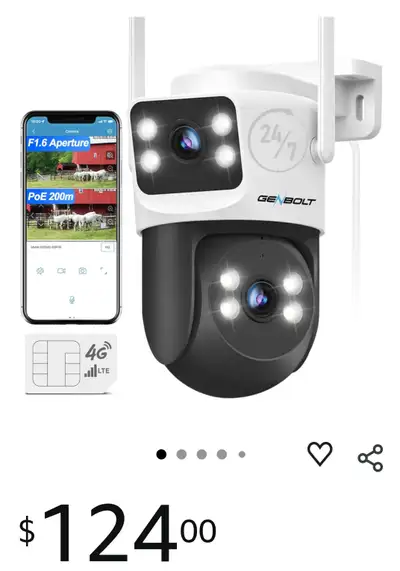 indoor outdoor security or wildlife camera, View more