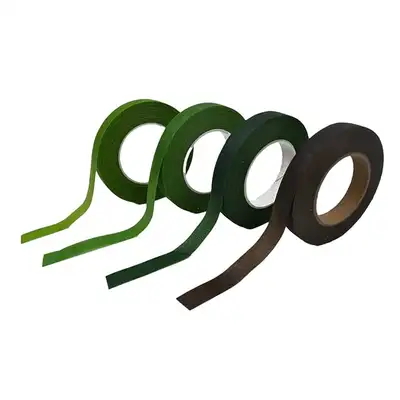 Set of 4 Floral Tapes with 4 Colors, 1/2 Inch Wide by 30 Yard, View more