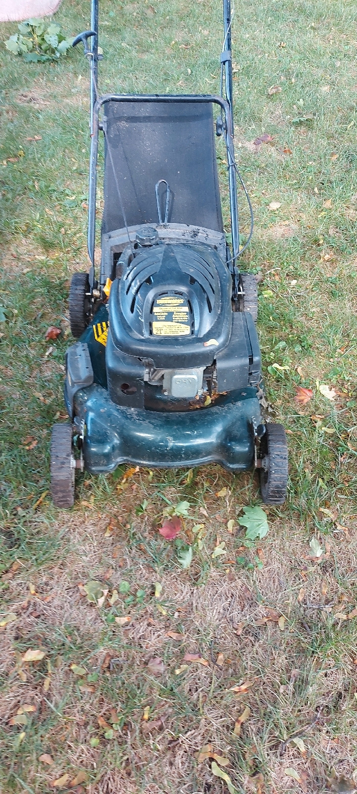 Yardworks 21" Push Mower w/bag Lawnmowers & Leaf Blowers London