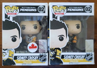 FUNKO POP SET OF 2 SIDNEY CROSBY HOME & AWAY JERSEY FIGURES NEW