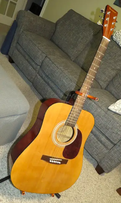 Burswood JW-410D Acoustic Guitar, View more
