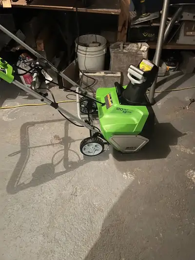 greenworks snowblower, View more