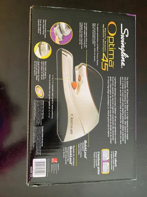 New Swingline Optima 45 Electric Stapler in Other Business & Industrial in Oakville / Halton Region - Image 5