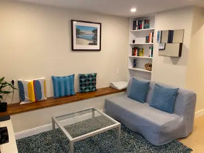 Fully furnished 1 bedroom apartment for rent. No lease required - can be rented on a month to month...