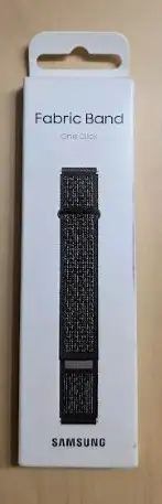NEW SEALED Samsung Galaxy Watch 7 Fabric Band - 20 mm M/L -black, View more