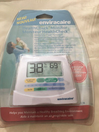 (NEW) Enviracaire Health Check Indoor Monitor