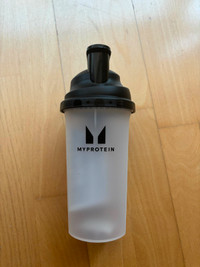 Brand New Myprotein MixMaster Protein Shaker - Clear/Black