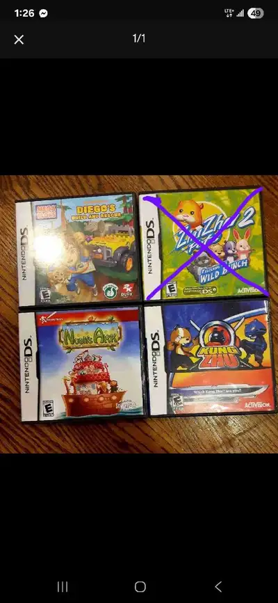 Nintendo DS Video Games, View more