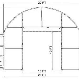 C2020D/C2040D Shelter Wall Set, View more