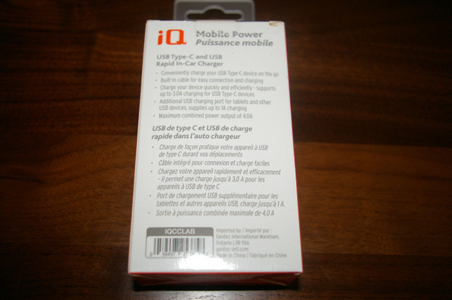 USB C Car Charger,2-Port Fast Car Charger Adapter PD3.0 dans Autres pièces et accessoires  à Ville de Montréal - Image 2