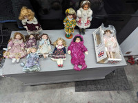 Collection de poupées 