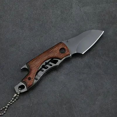 Collectable 2024 Buck New Outdoor Knife Camping X65 Folding Knife Bottle Opener Key Portable Mini $3...