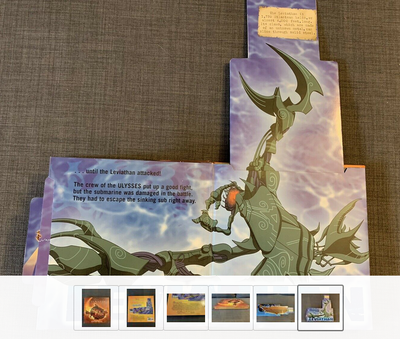 Hardcover Book: Atlantis The Lost Empire-"Adventure Vehicles", View more
