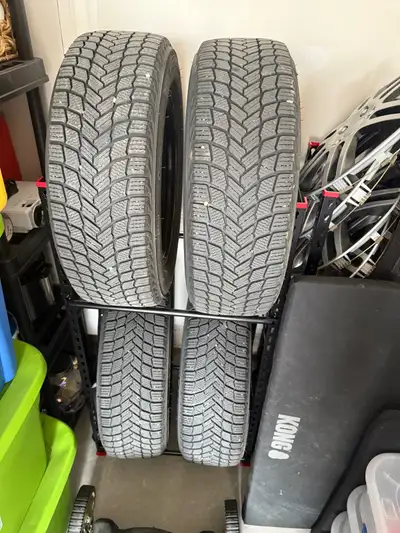 Tires purchased new. Two seasons on them. On rims, rims included. 600$ or best offer