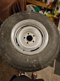 15" Chevy/GMC Rally Rims & Tires 5 bolt