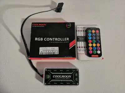 Contrôleur de Fan RGB d'ordinateur., View more