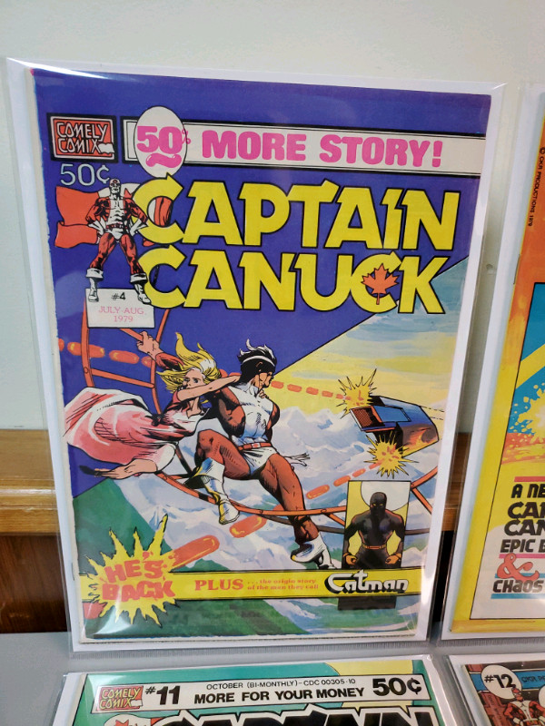 Captain Canuck 4 5 7 11 12 13 14 high grade comics check picture in Comics & Graphic Novels in St. Catharines - Image 2