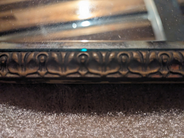 Antique 3 Panel Mantel Wall Mirror in Other in Kawartha Lakes - Image 3