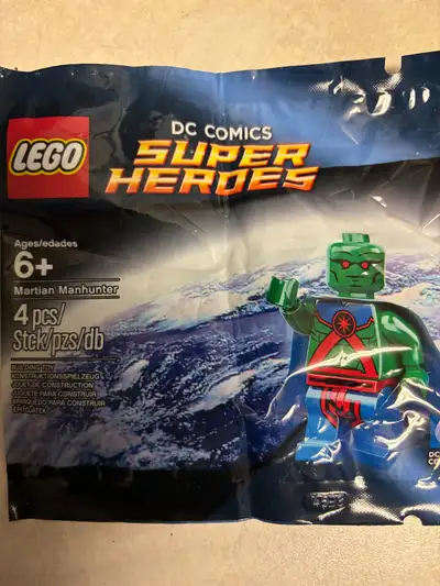 DC Martian Manhunter Lego Minifigure Still Sealed in Polybag, View more