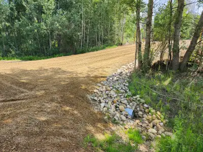 Spring is almost here! Specializing in acreage development, Driveways, culverts, Grading, Farm Gates...