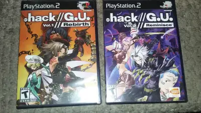 Dot Hack GU Vol. 1 & 2 (Manuals included) (PS2), View more