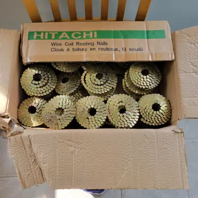 Coil Roofing Nails(1 1/4" x.120) + Roofing Felt, View more