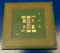 Several old Intel processor (Pentiums)