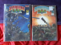 ZOMBIE WAR #1-2 FantaCo Tundra COMICS (1992) Kevin Eastman TMNT
