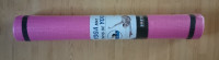 North 49 Compact Pink Non Slip Yoga Mat - 24" x 68"