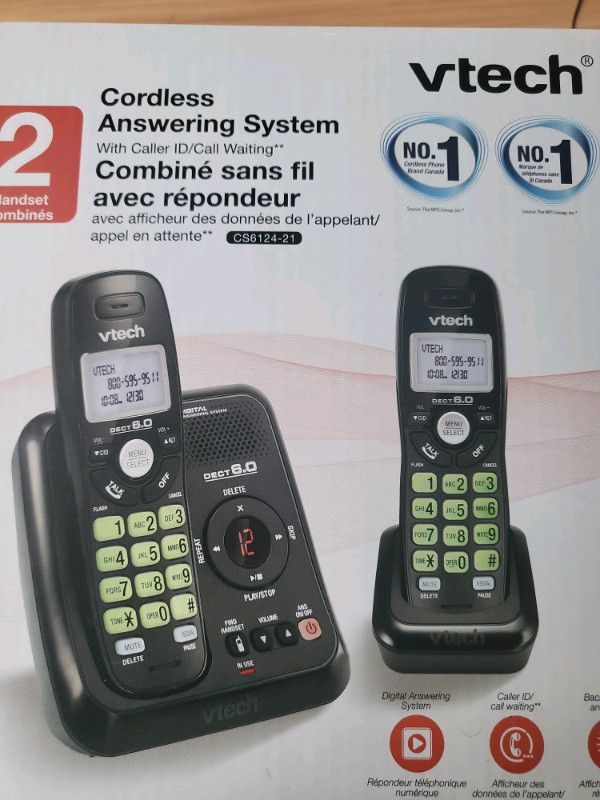 BRAND NEW VTECH phone. 2 handsets in Home Phones & Answering Machines in Ottawa