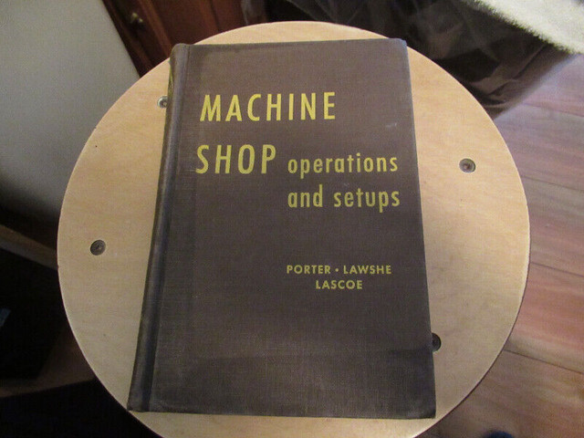 MACHINE SHOP OPERATIONS & SETUP in Textbooks in London